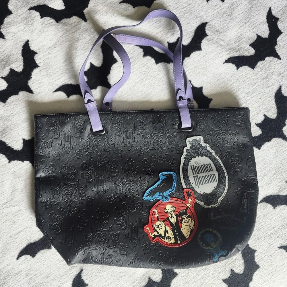 Loungefly Haunted Mansion Tote Purse